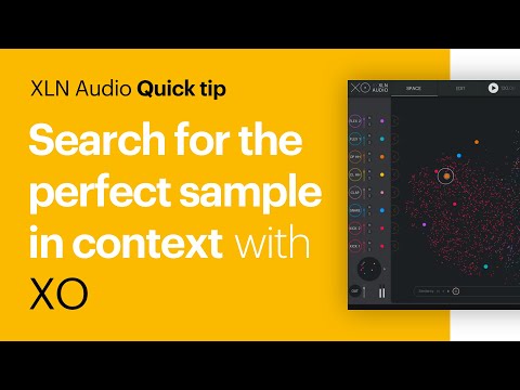 Find the perfect sounds for your beat FAST with XO