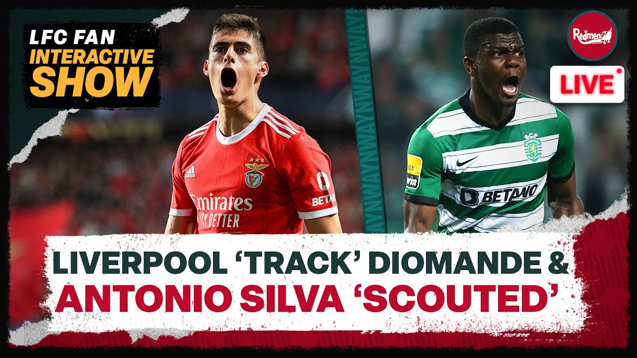 LIVERPOOL ‘TRACK’ OUSMANE DIOMANDE & ANTONIO SILVA ‘SCOUTED’ | LFC Transfer News Update