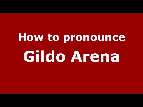 How to pronounce Gildo Arena (Italian/Italy)  - PronounceNames.com