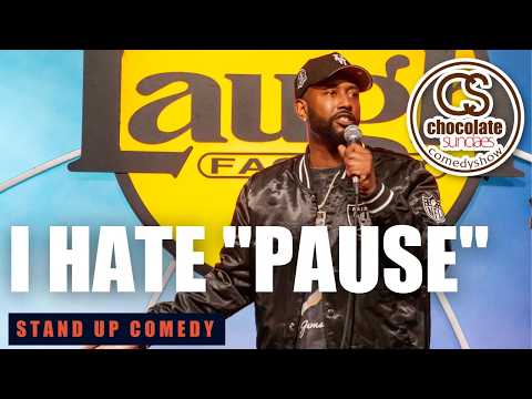 I Hate The Phrase "PAUSE." | Comedian James Davis | Chocolate Sundaes Stand Up Comedy