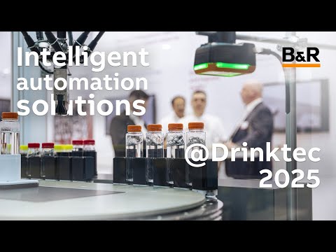 Future-proof beverage production | B&R at drinktec 2025