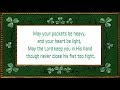 The Best 10 Irish Birthday Blessing Images