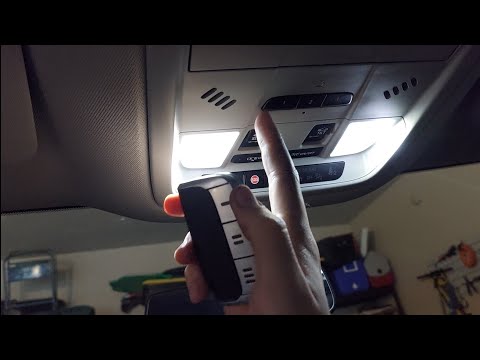 How to Program Homelink For a Chamberlain  Brand Garage Door Opener