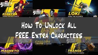 How to Unlock All *FREE* Extra Characters - Ultimate Alliance 3