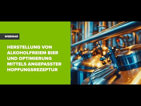 Herstellung von alkoholfreiem Bier und Optimierung mittels angepasster Hopfungsrezeptur