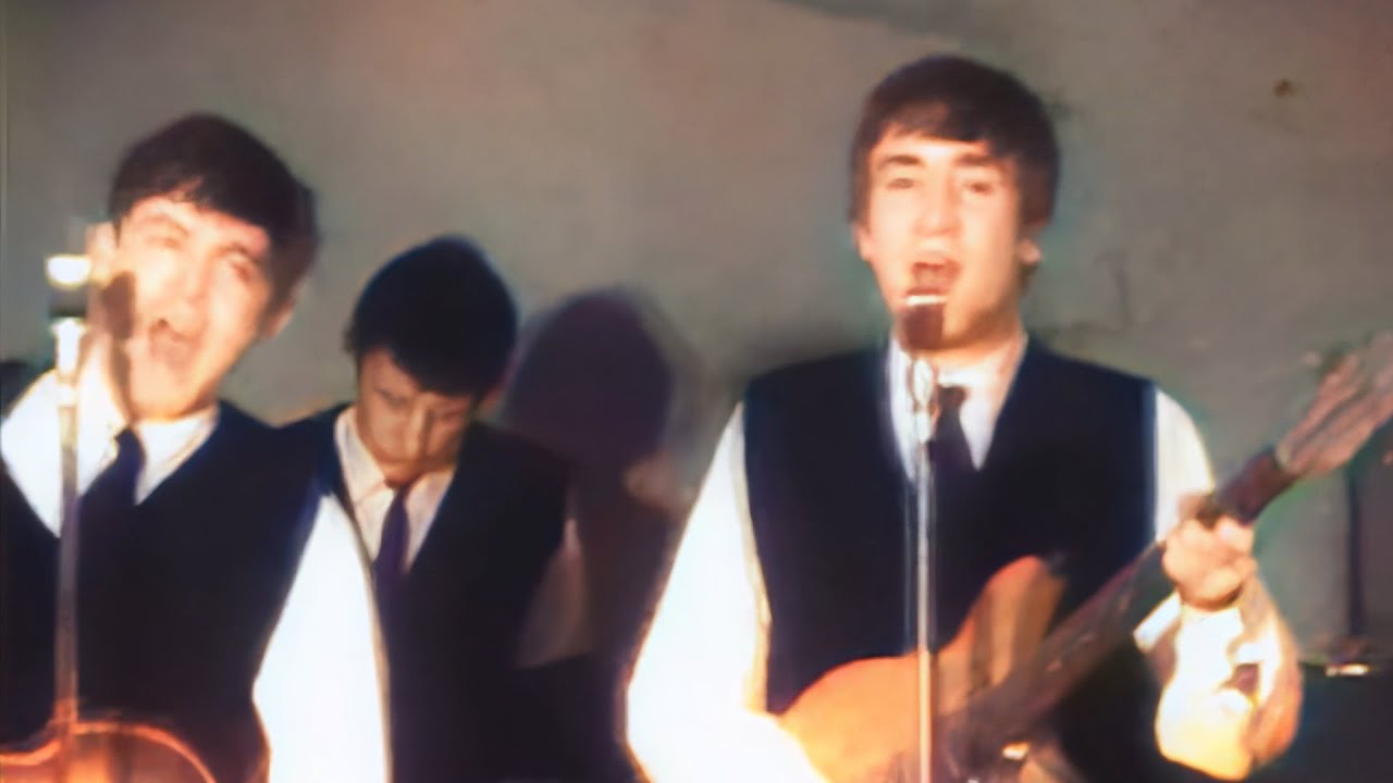 The Beatles Live at The Cavern 1962 - AI Colorized and Upscaled thumnail