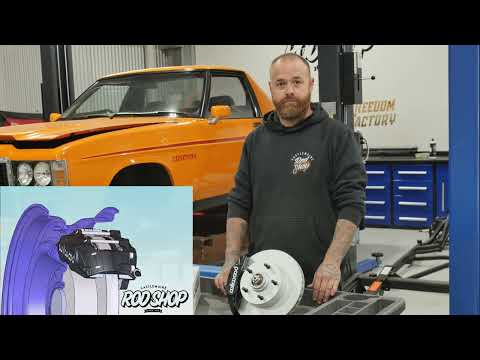 How to fit HQ Wilwood Brake Calipers, Rod Shop BOLT ON KIT