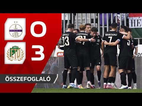 Fizz Liga: Újpest FC–ETO FC 0–3 | összefoglaló