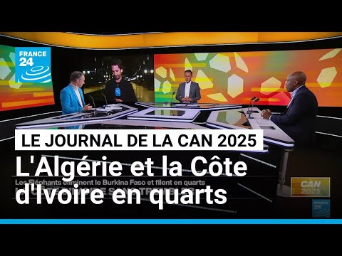L'Algérie et la Côte d'Ivoire se qualifient pour les quarts de finale • FRANCE 24
