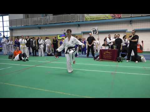 2016 TAGB Welsh Taekwondo Championships Anna Ekema Moon Moo