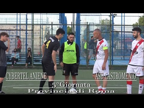 PROVINCIA DI ROMA 5°Giornata Cybertel Aniene - ASD Castromenio 6-3