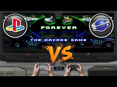 Batman Forever: The Arcade Game 🎮 Sony PlayStation vs Sega Saturn | Side-by-Side Showdown
