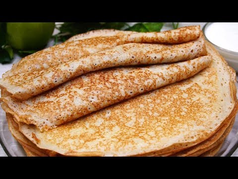 Самые вкусные блины на кефире. объедение Просто