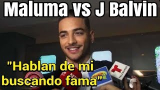 Maluma pierde el control contra J Balvin y Nicky Jam.