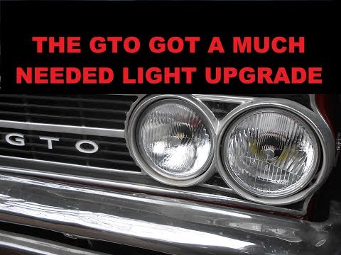 we try octane lighting 5 3/4 led headlights in the 64 GTO