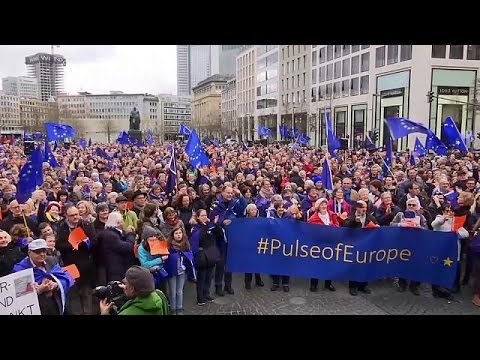 'Pulse of Europe' rallies show support for a united Europe