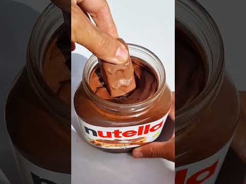 Mars, Snickers & Nutella Chocolate Dipping