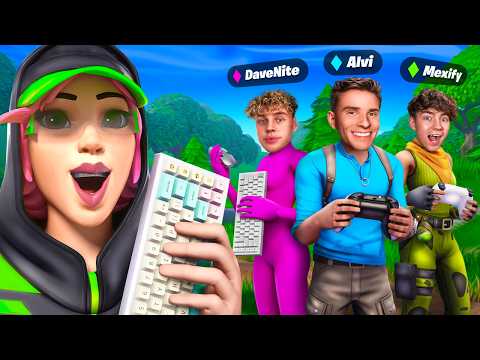 DAS 2 VS 2 INPUT SWITCH BATTLE in FORTNITE!