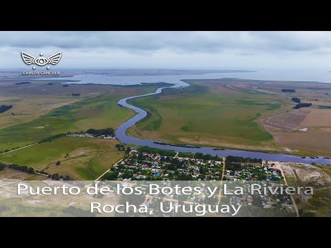Puerto de los Botes y La Riviera, Rocha, Uruguay.