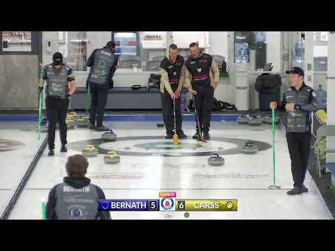Daymond Bernath vs. Michael Carss - FINAL - Curling Stadium Regina Highland SCT Spiel