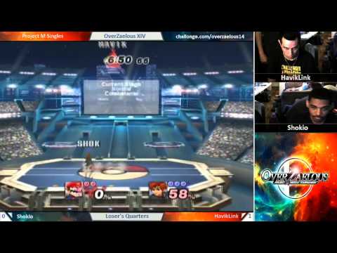 OverZaelous XIV: Shokio (Roy) vs. HavikLink (Wario)