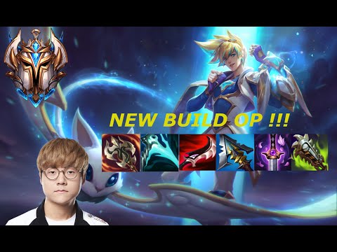 T1 TEDDY Shows NEW BUILD OP | EZREAL vs APHELIOS | KOREAN CHALLENGER | Patch 11.3