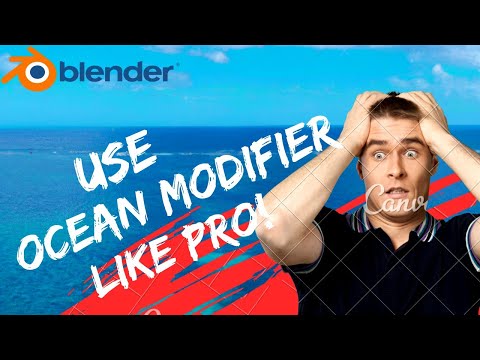 EASY ANIMATED OCEANS in Blender - Getting Started with the Ocean Modifier! #blendertutorial