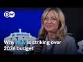 Italy National Strike Disrupts Public Transport And Schools Across Whole Country DW News