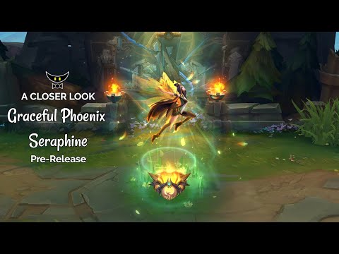 Graceful Phoenix Seraphine Epic Skin (Pre-Release)