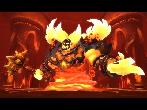 Ragnaros vs Creator Of The Gods (Default sounds and TS)