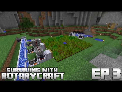 Surviving With RotaryCraft :: Ep.3 - Automatic Canola Seed Farm