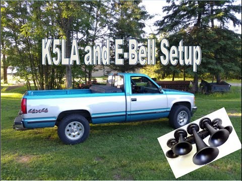 My Train Horn Setup- K5LA/E-Bell