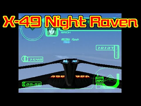 X-49 Night Raven - ACE COMBAT 3 electrosphere
