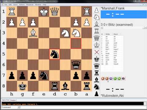 Key Moments in Chess History #183: Marshall v Rubinstein, Karlsbad 1907, Rd 15