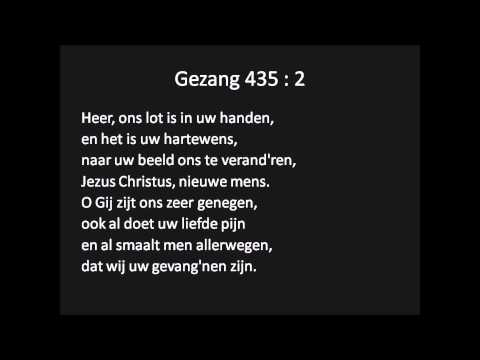 Gezang 435 (Liedboek voor de Kerken) Samenzang