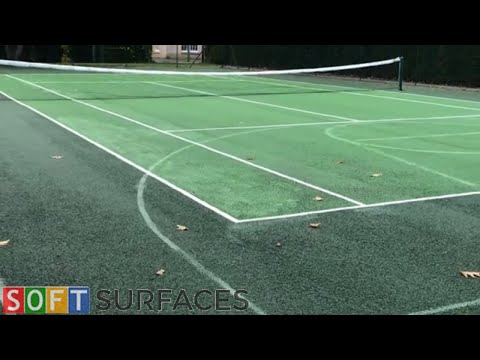 Residential Tennis Court Clean & Paint in Coventry, West Midlands | Clean & Paint Job