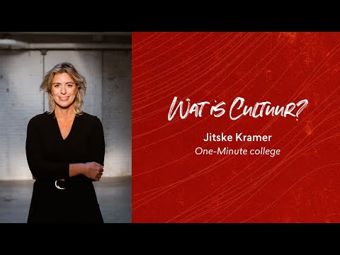 Wat is cultuur? Jitske Kramer