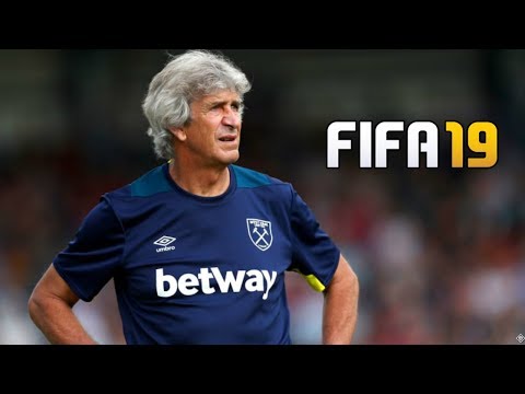 MANUEL PELLEGRINI WEST HAM UNITED REBUILD!! FIFA 19