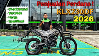Download lagu KLX230DF FIRST SALE! Check Sound, Test Ride, Price, and Specifications mp3