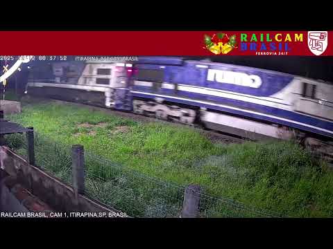 TREM DE NATAL PASSANDO EM ITIRAPINA