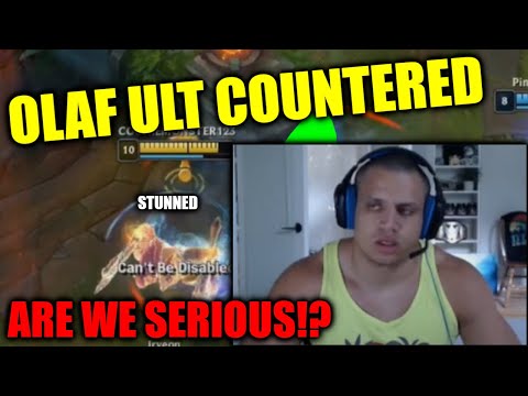 Tyler1 STUNNED for 6 SEC with SINGLE ABILITY (ON OLAF ULT)