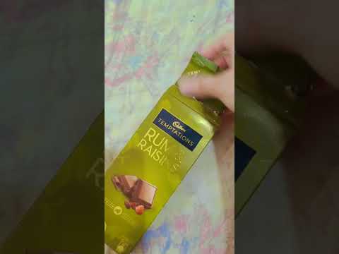 Review of Cadbury RUM & RAISINS chocolate❤️ #shorts #youtube #like #comment #share #subscribe #video