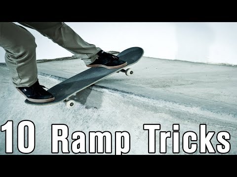 10 Mini Ramp Skateboard Tricks EVERY Skateboarder Should Have! Video