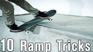 10 Mini Ramp Skateboard Tricks EVERY Skateboarder Should Have!