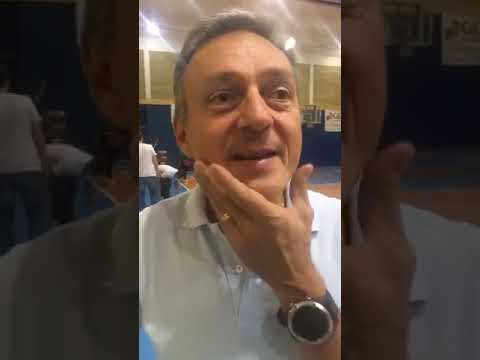 Coach Marco Antonini dopo la partita con Cassano Magnago