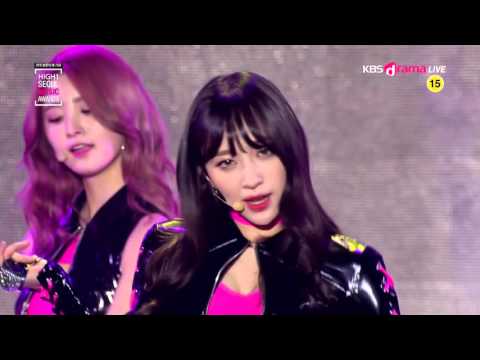EXID Intro + Hot Pink 160114 KBSdrama 25th Seoul Music Awards