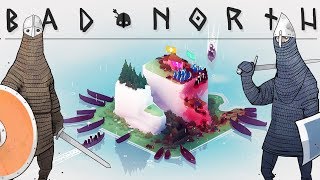 Bad North - The Battle of Lump - Viking Giants Everywhere! - Bad North Gameplay Highlighs