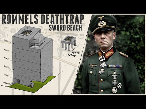Rommel's Deathtrap - Biggest Bunker in Normandy.