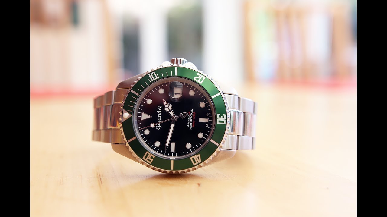 Gigandet Sea Ground Taucheruhr Test auf Deutsch