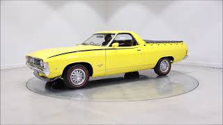 1973 FORD FALCON XA GS KCODE UTILITY YELLOW GLO
